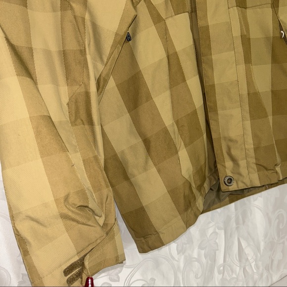 Rossignol Mountain Plaid Khaki PerformanceJacket - Picture 4 of 16
